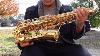 Alto Saxophone Howarth Chiltern Model A900b Gold Finish, Excellent Condition